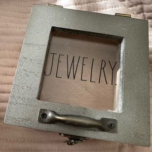 Rae Dunn Wooden Jewelry Box